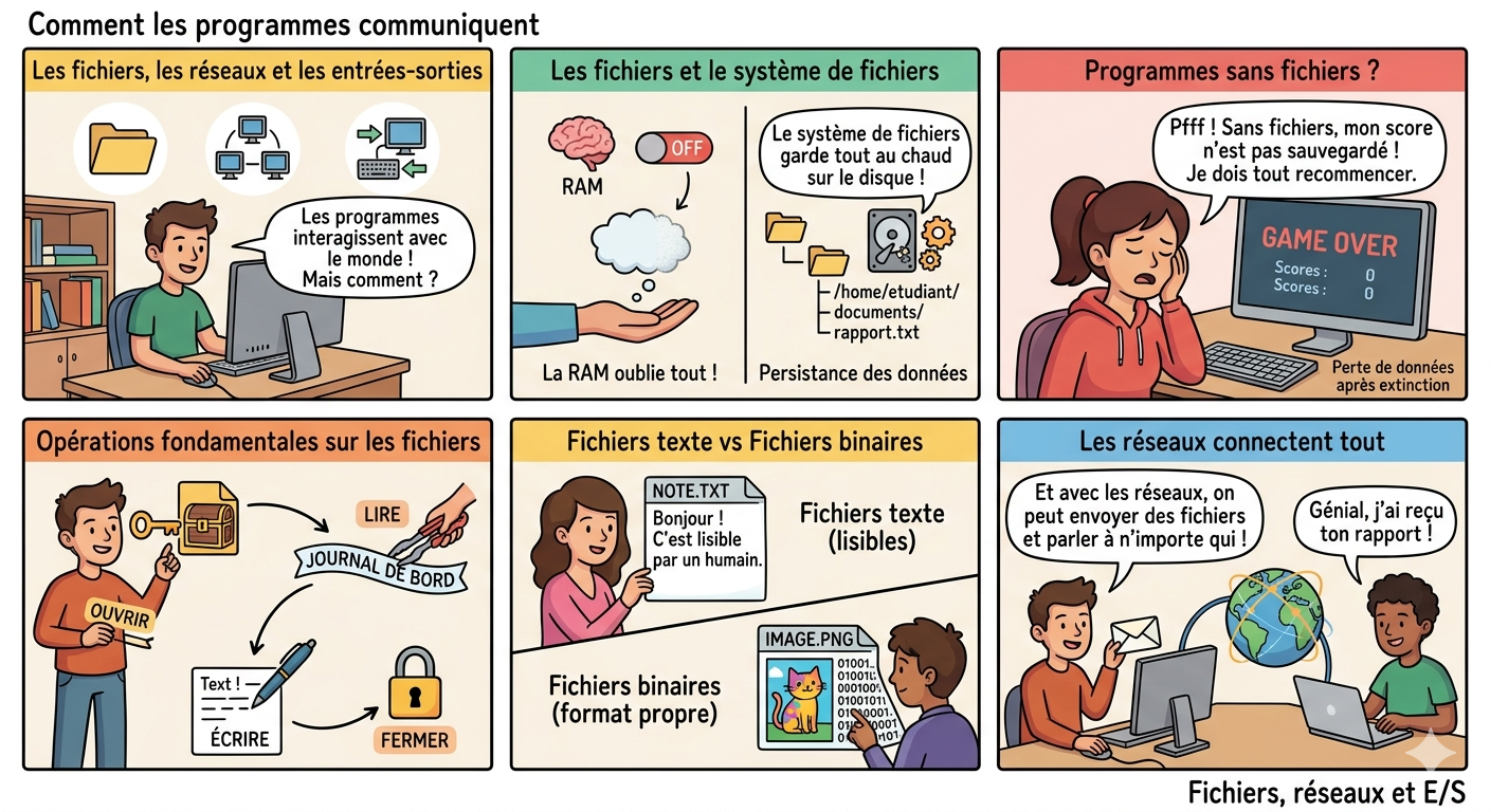 Les fichiers